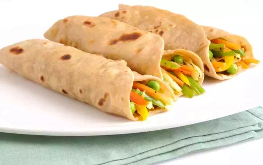 Indian Fast Food 5 - Kathi Rolls