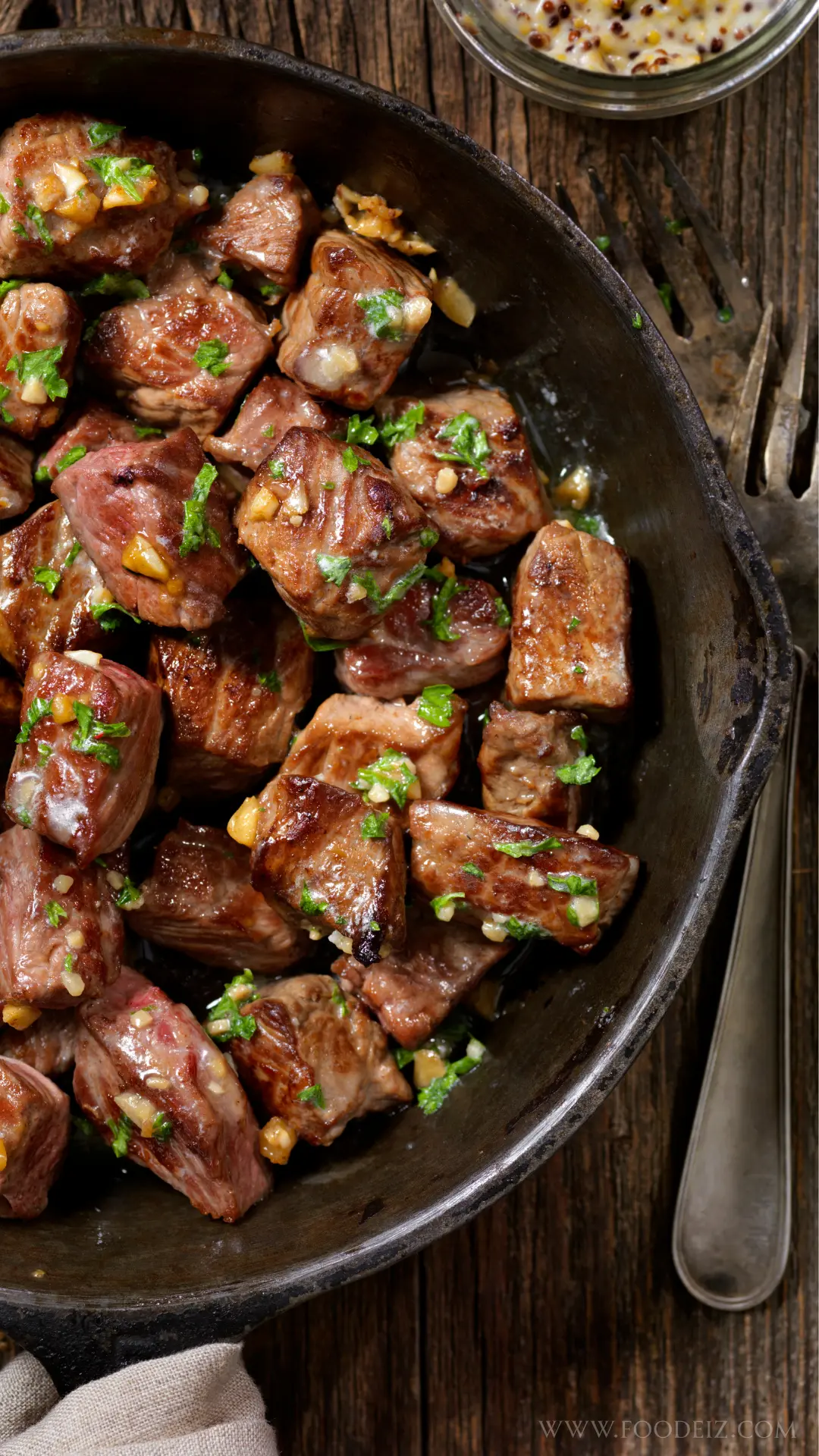 garlic butter chicken bites