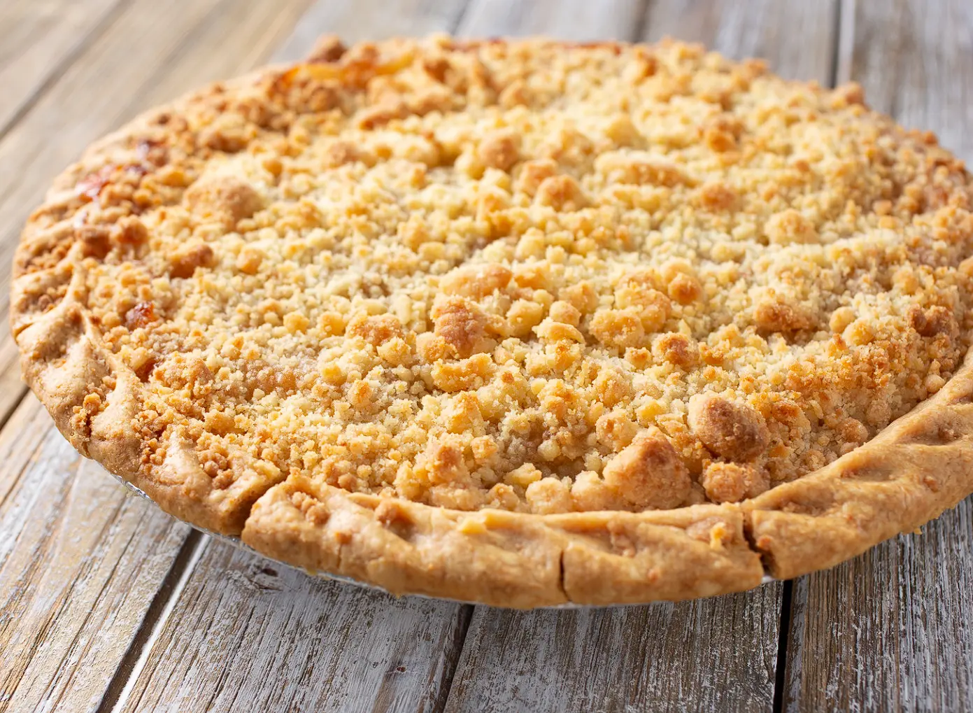 Apple Crumble Cheesecake