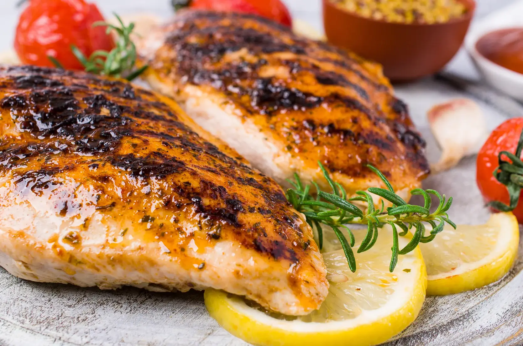 Honey Mustard Grilled Chicken Breast